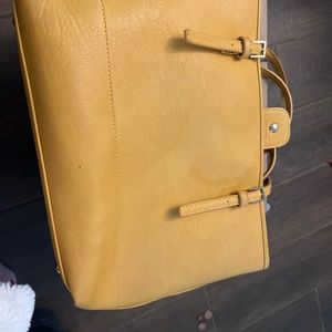Yellow purse